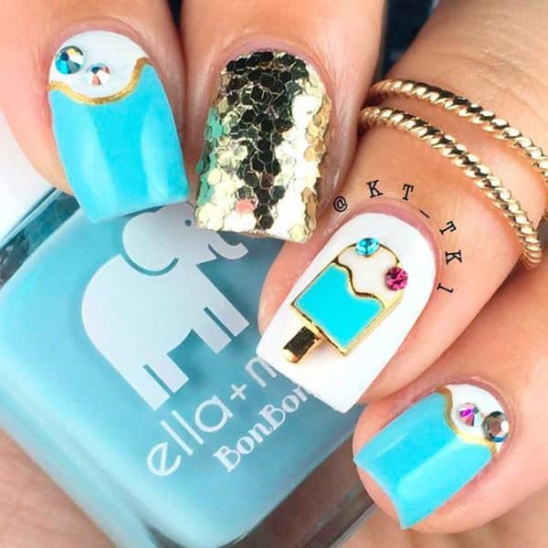 I Scream For Ice Cream Nails