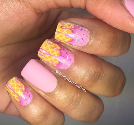 I Scream For Ice Cream Nails