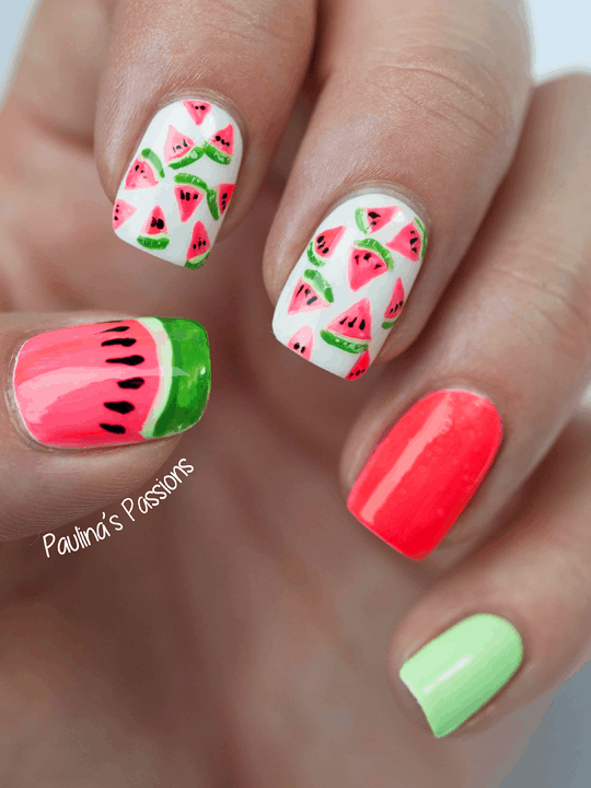 The Most Refreshing Fruit Manicure That You Have To Try This Summer