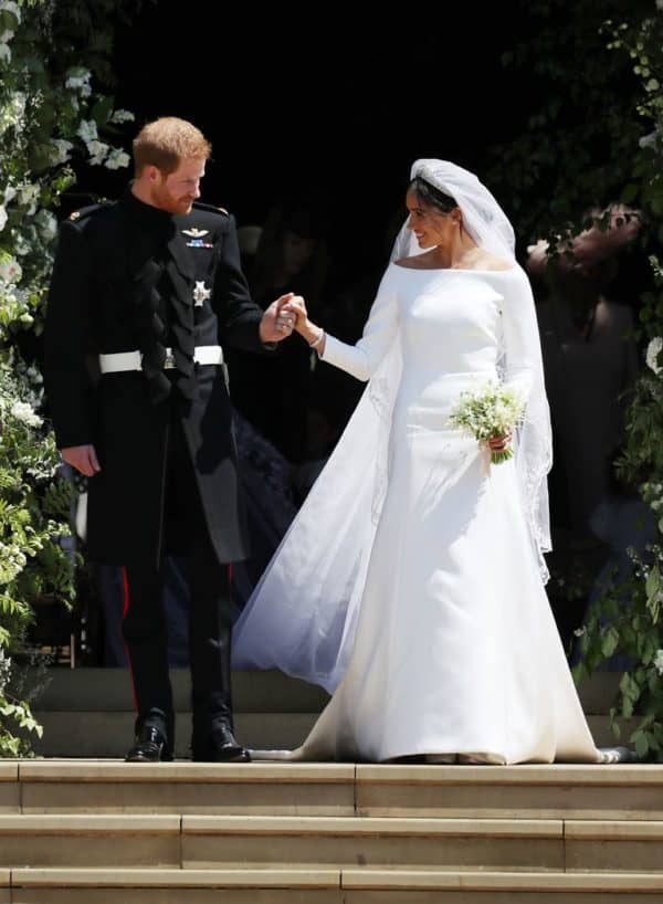 Interesting Details About Meghan Markles Wedding Dress