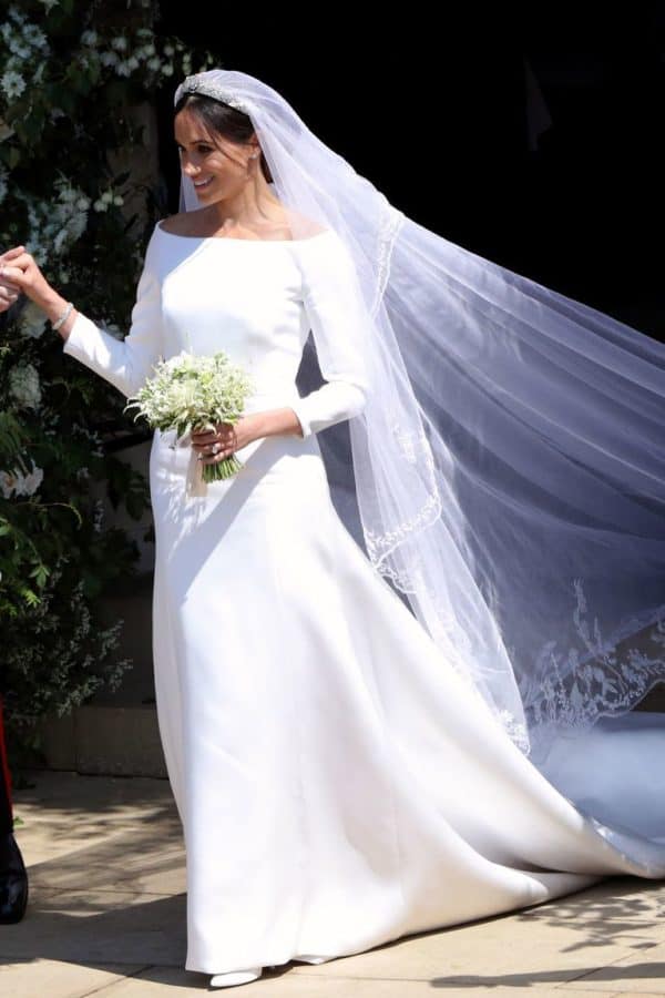 Interesting Details About Meghan Markles Wedding Dress