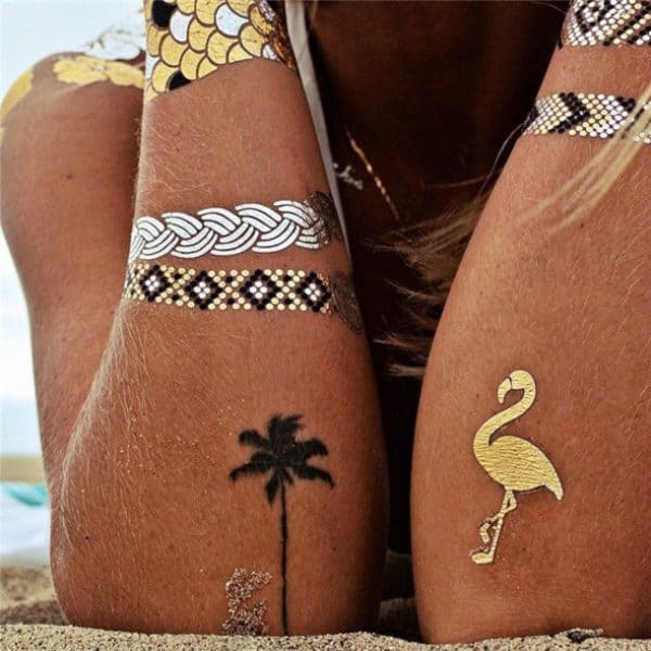 Temporary Metallic Tattoos That You Would Love To Get This Summer