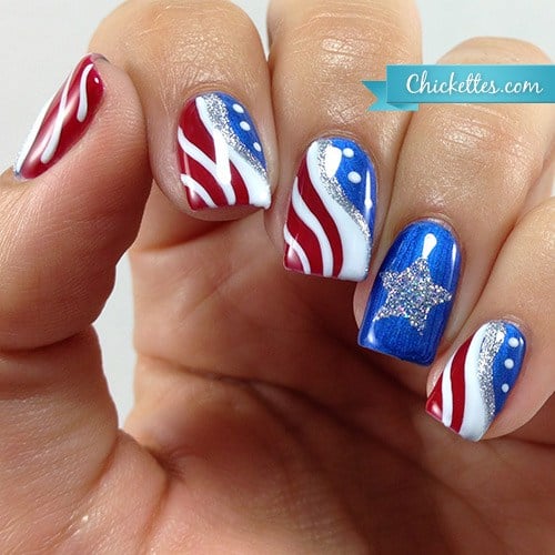 4th of July Nail Designs That Will Help You Show Your Patriotic Spirit