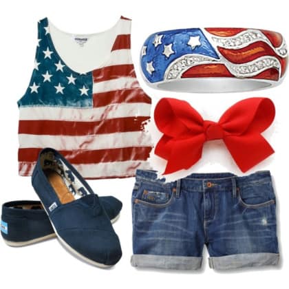 Awesome 4th of July Polyvore Outfits That Will Put You In The Holiday Mood