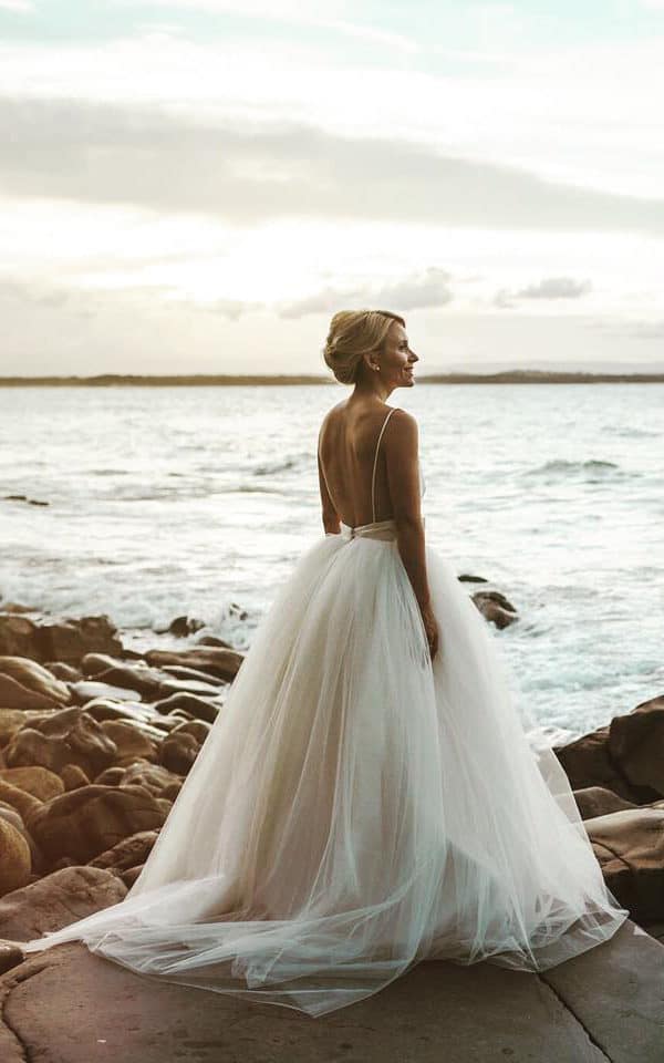 Dreamy Beach Wedding Gowns That Will Make You Feel Like A Goddess