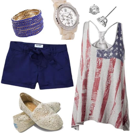 Awesome 4th Of July Polyvore Outfits That Will Put You In The Holiday Mood All For Fashion Design