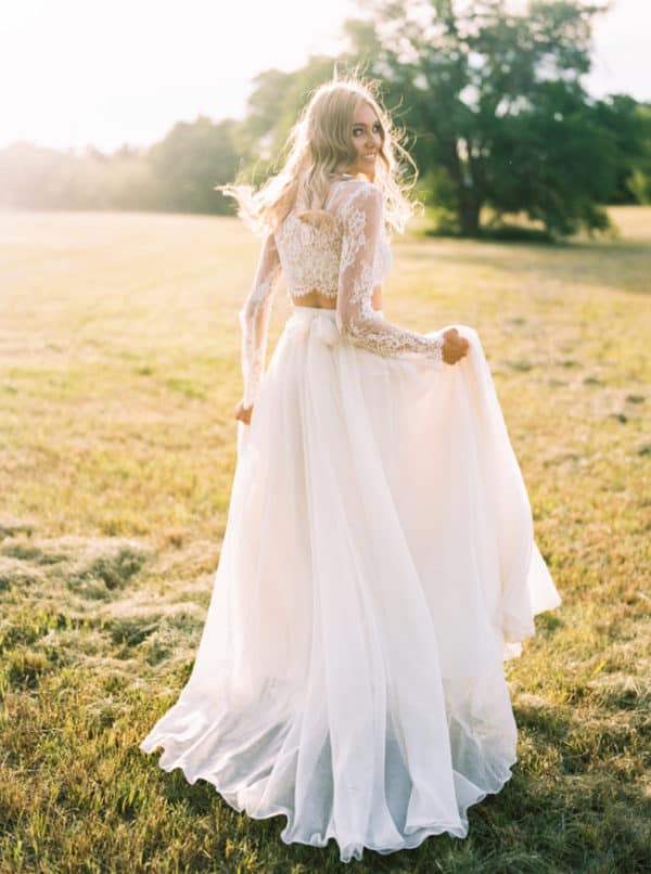 Effortlessly Chic Boho Wedding Dresses For The Free Spirited Brides