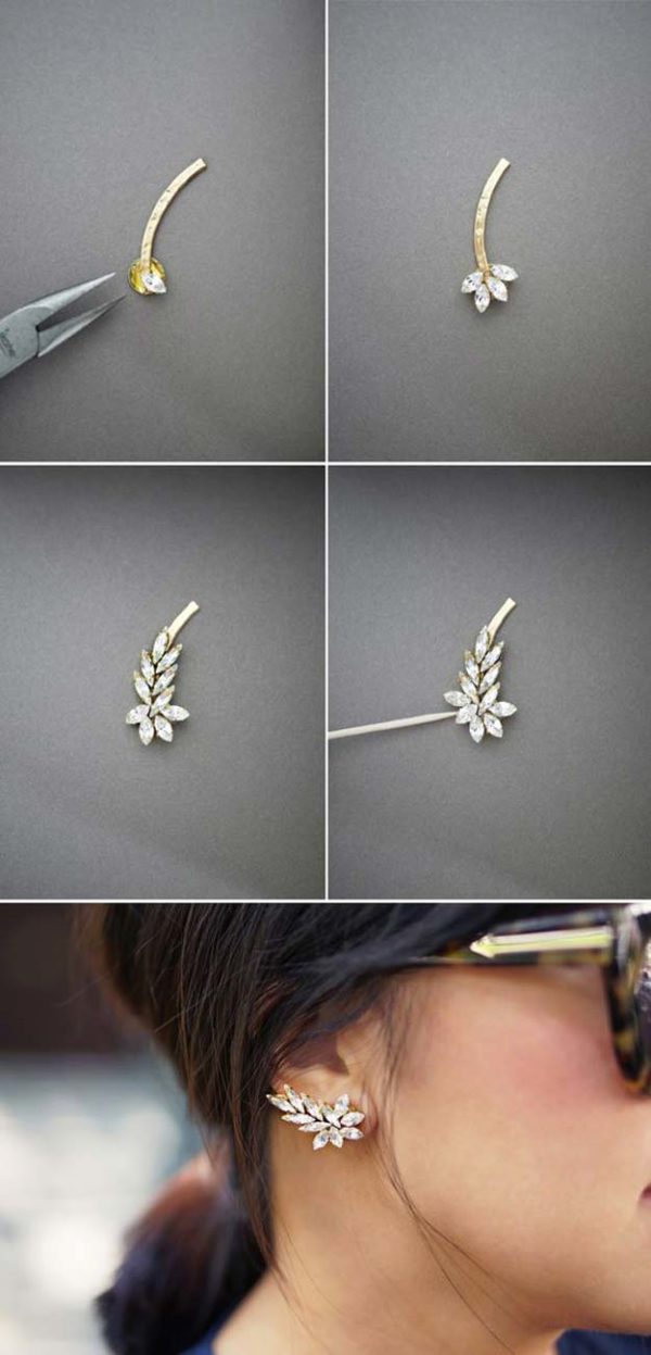 Dazzling DIY Earrings That Are Easy To Make