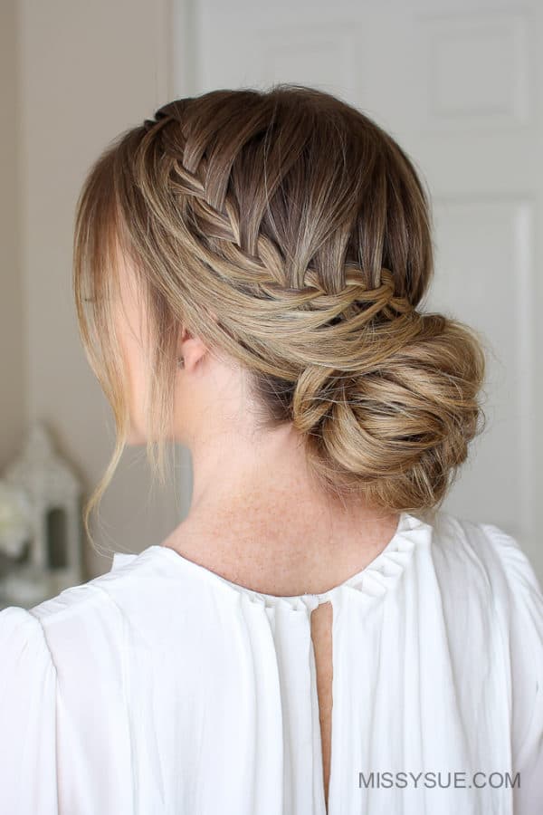 Hairstyle Low Bun