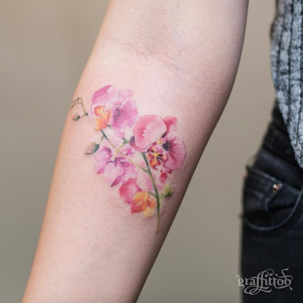 Delicate Floral Tattoos That Will Fascinate All The Flower Lovers