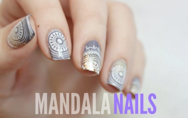 The Calming Beauty Of Mandala Nails