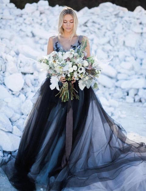 Green Non Traditional Wedding Dress