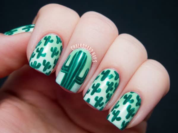 The Coolest Cactus Manicure Ideas That Have Taken Over The Internet