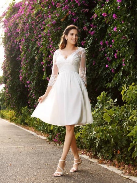 Gorgeous Short Wedding Dresses For Your Informal Wedding Day