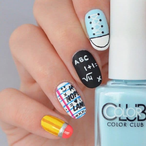 Fun Back To School Nails That You Have To Try Now