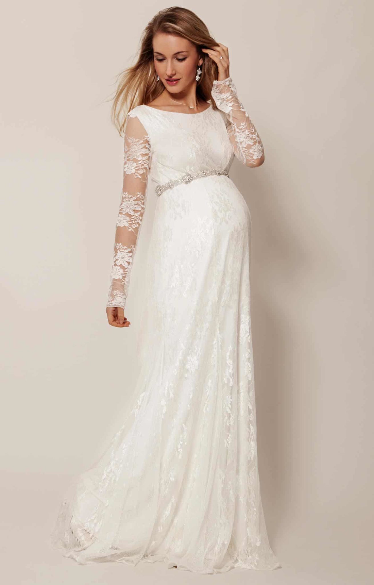 Wedding Dresses For Expecting Mothers