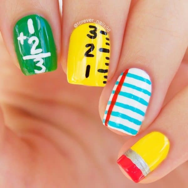 Fun Back To School Nails That You Have To Try Now