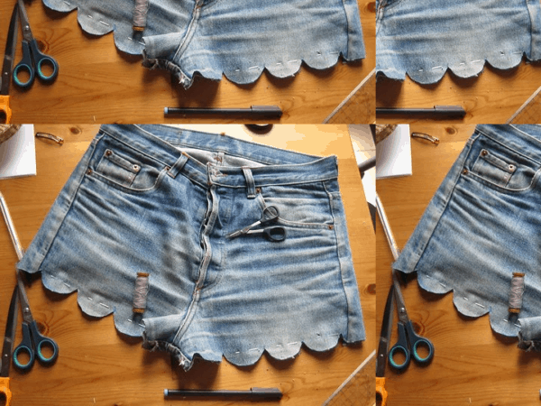 Cool DIY Denim Shorts Projects That Will Keep You Busy