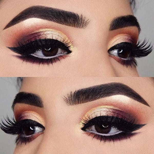 Glittering Eyeliner Makeup Ideas That Will Draw Attention To Your Eyes