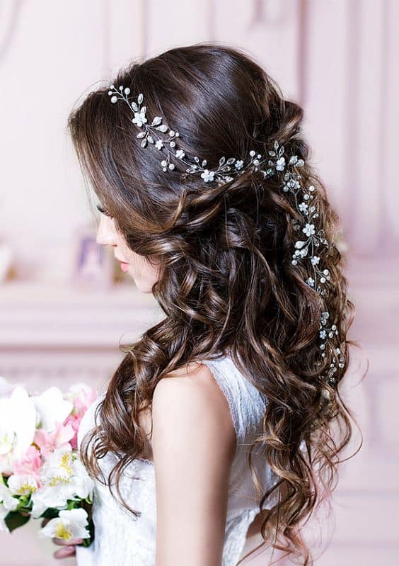 Delicate Hair Vines For The Refined And Elegant Bride