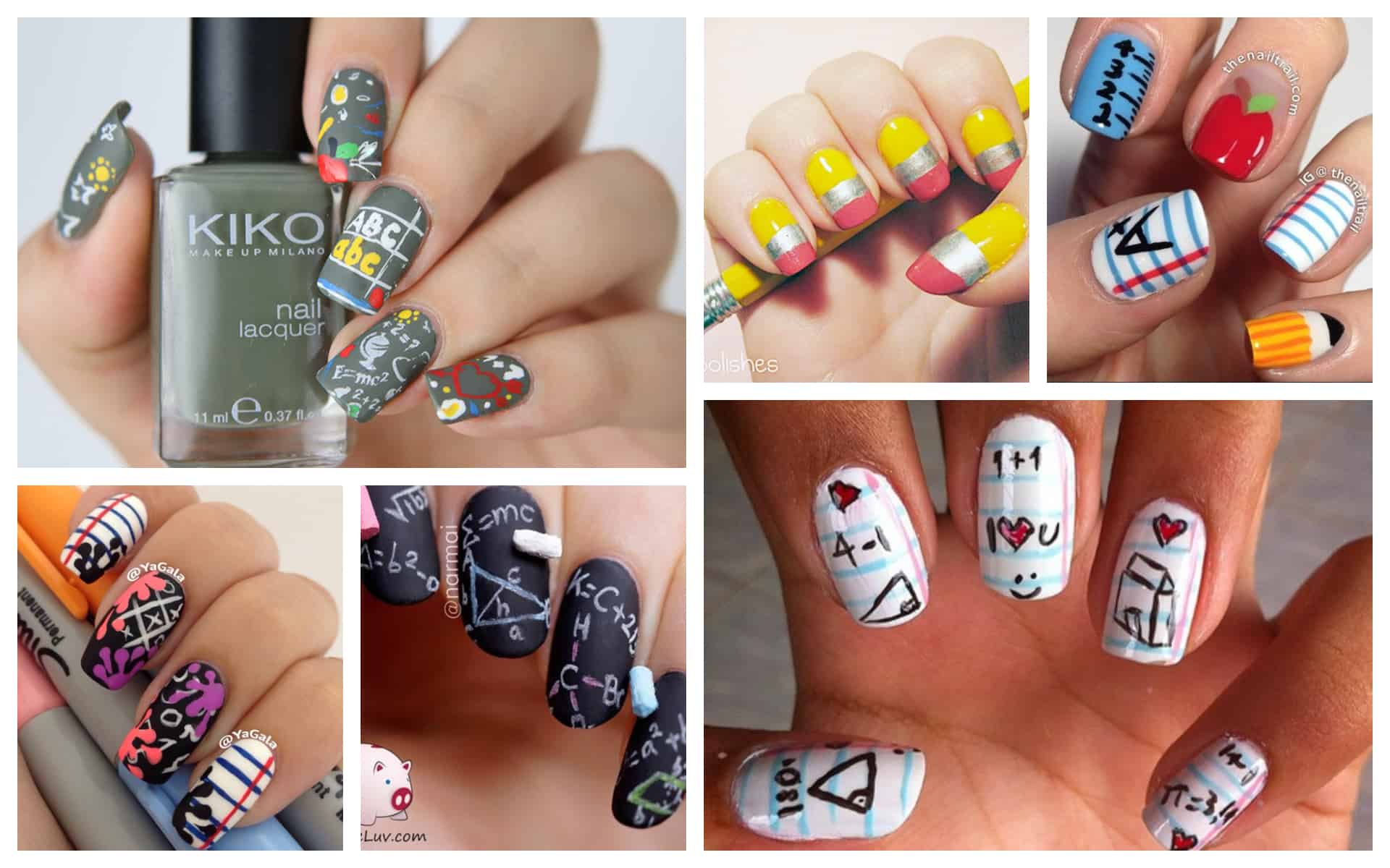 Fun Back-To-School Nails That You Have To Try Now - ALL FOR FASHION DESIGN