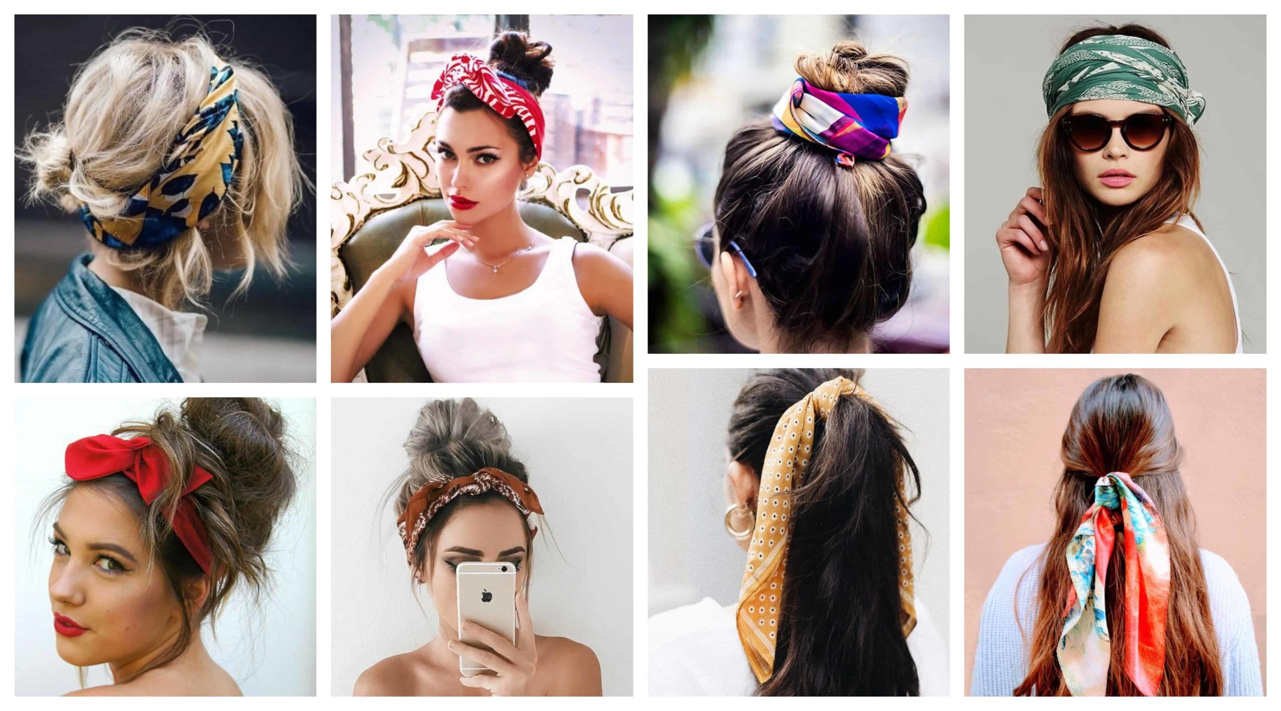 Bandana hairstyles These are the best summer 2022 hair accessories for  short and long hair