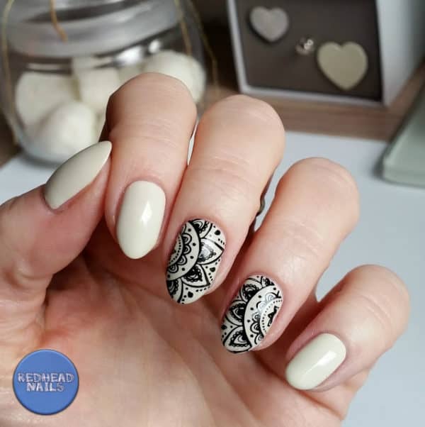 The Calming Beauty Of Mandala Nails