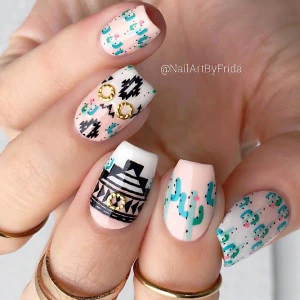 The Coolest Cactus Manicure Ideas That Have Taken Over The Internet