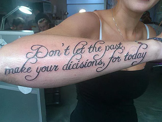 Absolutely Hilarious Misspelled Tattoos That Will Make You Laugh