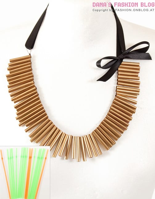 DIY Cheap Straw Jewelry That Is Fun To Make