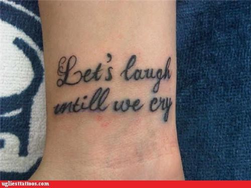 Absolutely Hilarious Misspelled Tattoos That Will Make You Laugh