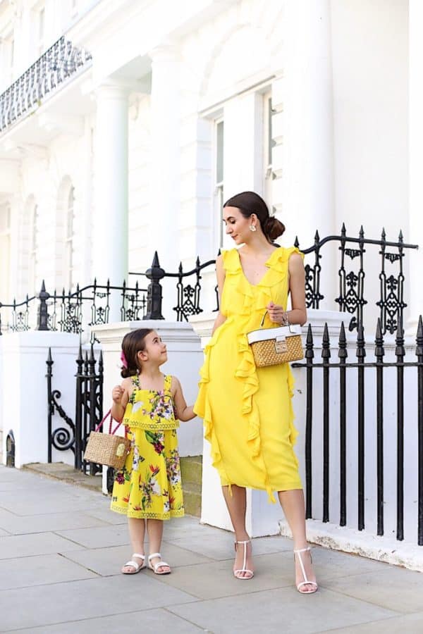 Cute Mother And Daughter Outfits By Galina Thomas