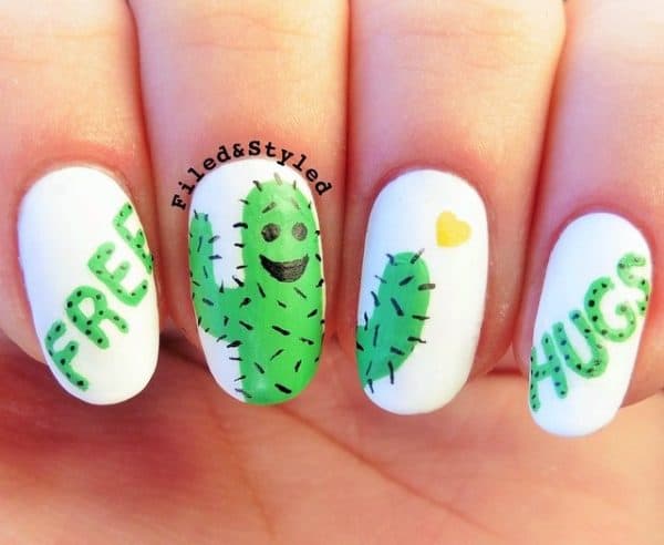 The Coolest Cactus Manicure Ideas That Have Taken Over The Internet