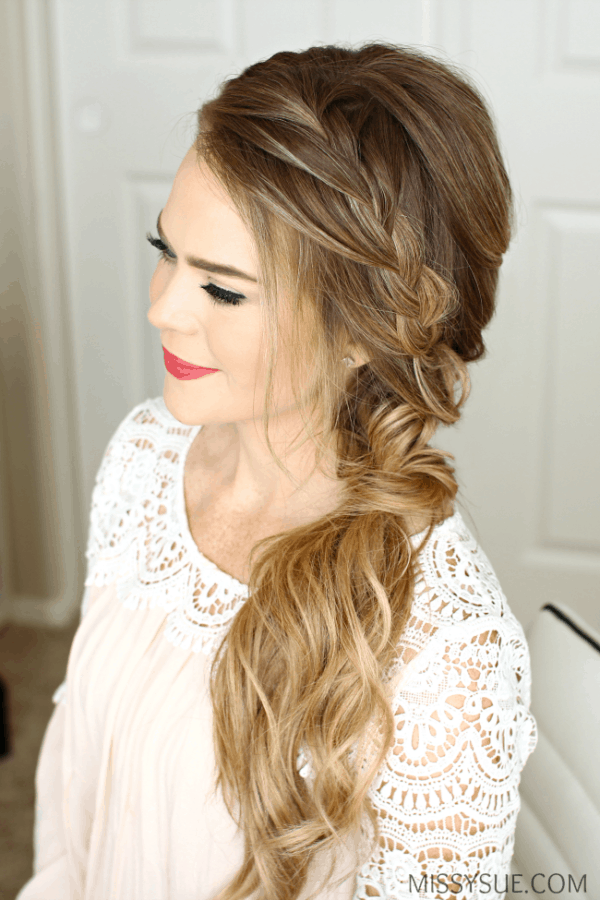 Prom Hairstyles To The Side