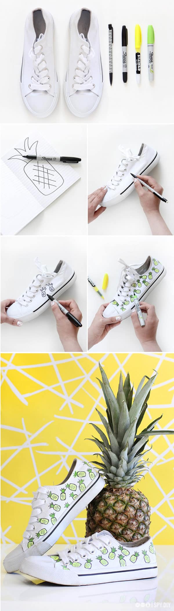 Summer DIY Sneakers Ideas That You Have To Make Now