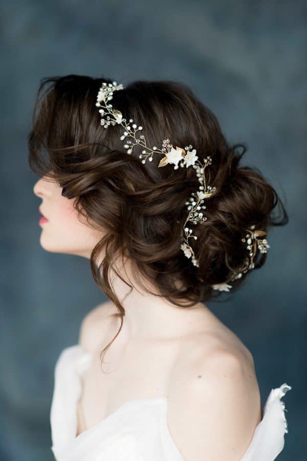 Delicate Hair Vines For The Refined And Elegant Bride