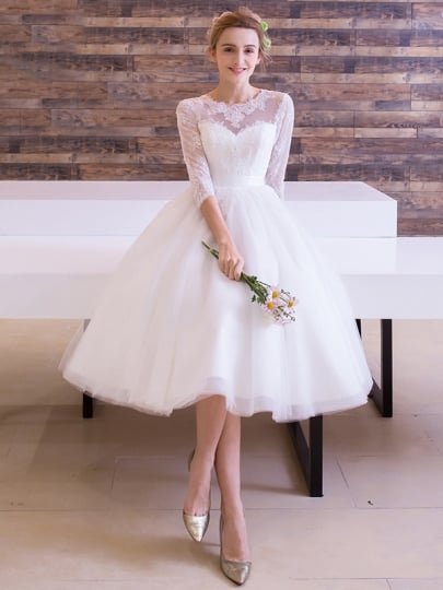 Gorgeous Short Wedding Dresses For Your Informal Wedding Day