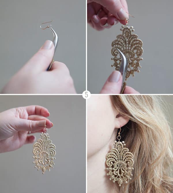 Dazzling DIY Earrings That Are Easy To Make