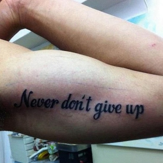 Absolutely Hilarious Misspelled Tattoos That Will Make You Laugh