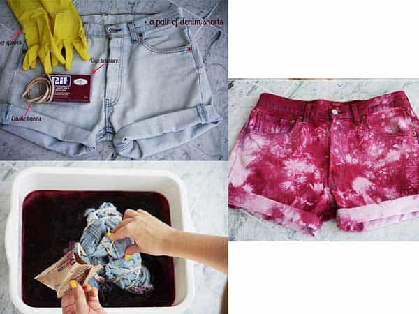 Cool DIY Denim Shorts Projects That Will Keep You Busy