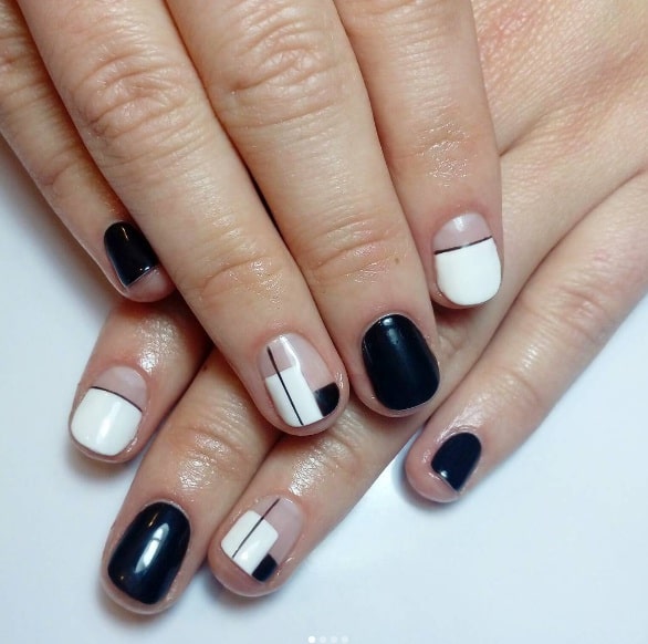 Eye Catching Geometric Manicure Ideas