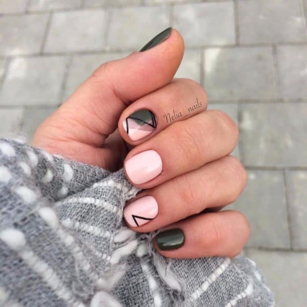 Eye Catching Geometric Manicure Ideas