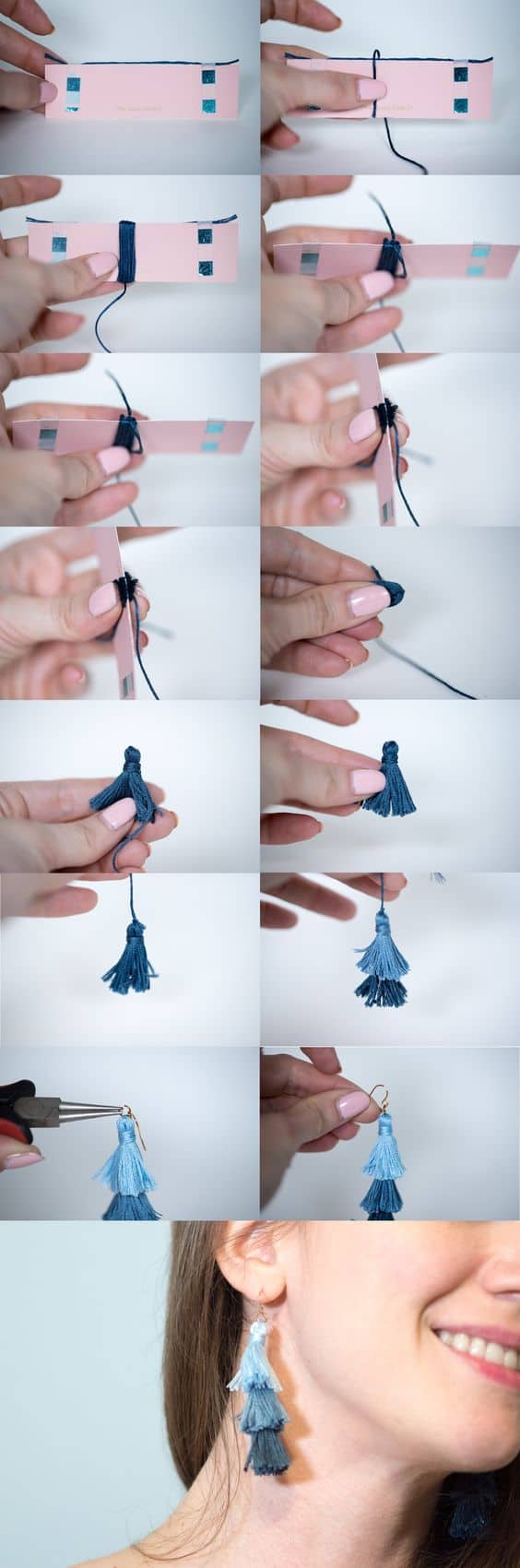 Amazing, Easy To Do DIY Tassel Earrings Tutorials You Must Try Now