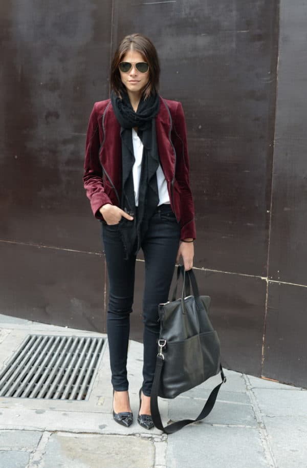 The Most Stylish Ways To Wear Velvet Blazer This Autumn