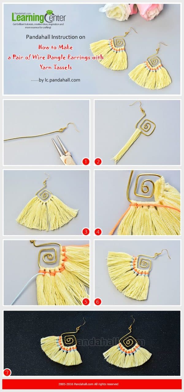 Amazing, Easy To Do DIY Tassel Earrings Tutorials You Must Try Now