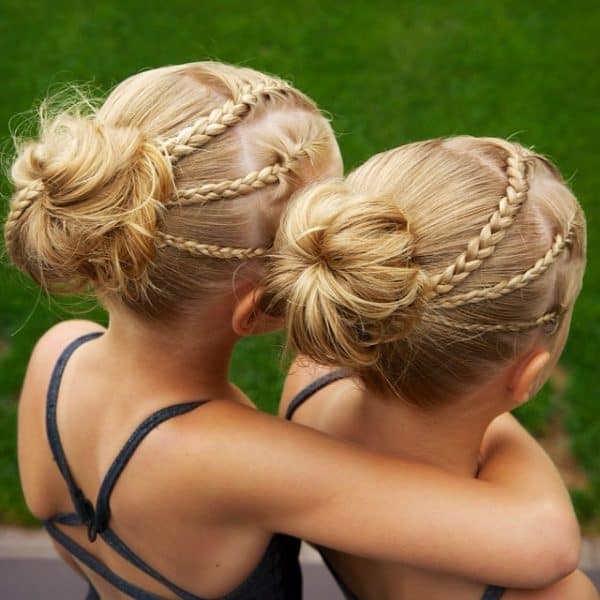 Creative Hairstyles For Girls For The First Day At School