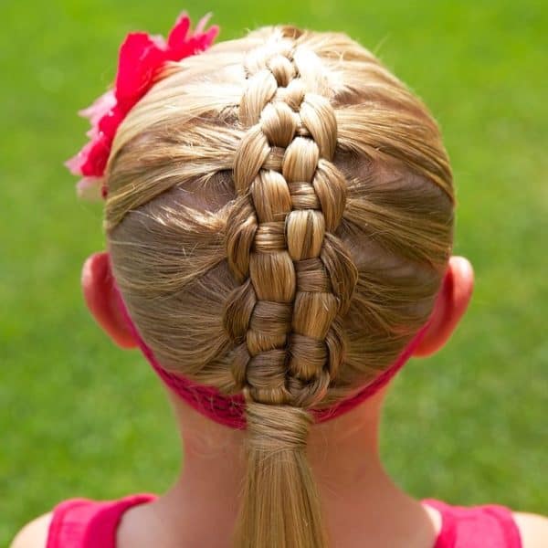 Creative Hairstyles For Girls For The First Day At School