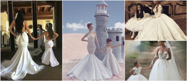 Mother And Daughter Matching Wedding Outfits For An Unforgetable