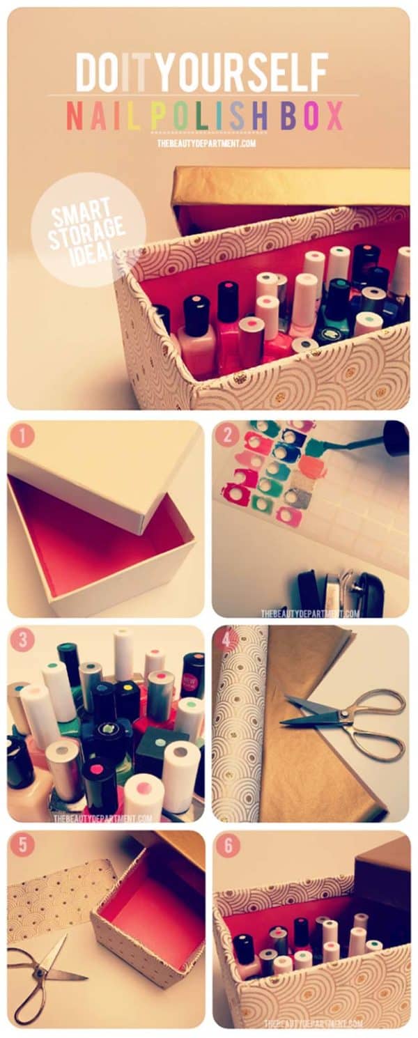 The Easiest DIY Make Up Organizer Tutorials That Will Save Your, And Your Make Up Tools Life