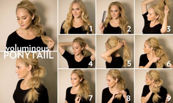 The Most Stylish “Less Than Five Minutes” Pony Tail Hairstyles For Busy Mornings